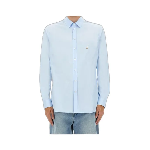 Goose Embroidered Long-Sleeved Shirt