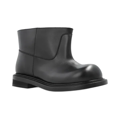 Round-Toed Ankle Boots