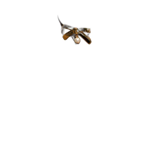 Bow-Shape Pearl-Embellishment Earrings