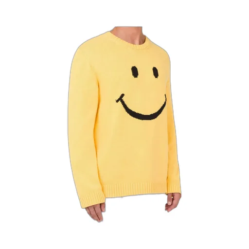 Smiley Face Knit Sweater