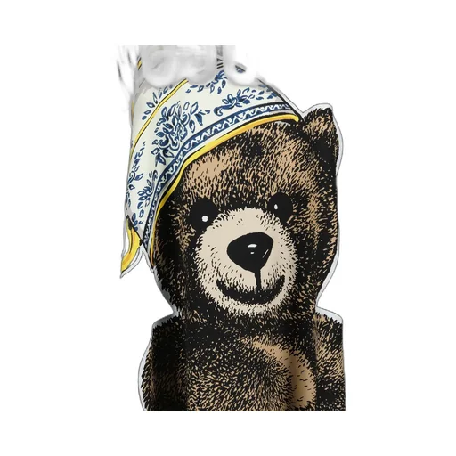 Teddy Bear Print T-Shirt Dress