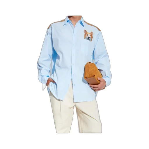 Lapel Long Sleeve Shirt