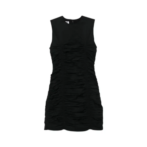 Ruched Sleeveless Dress