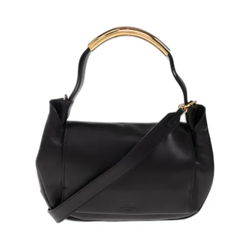 Handle-Detail Cross Body Bag