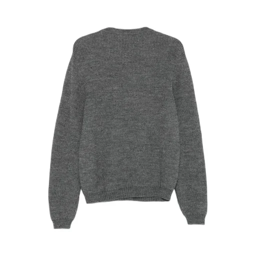 Logo Plaque Crewneck Jumper
