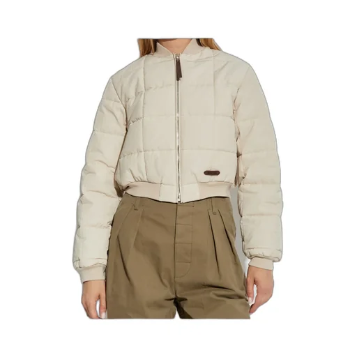 Quilted Bomber Jacket