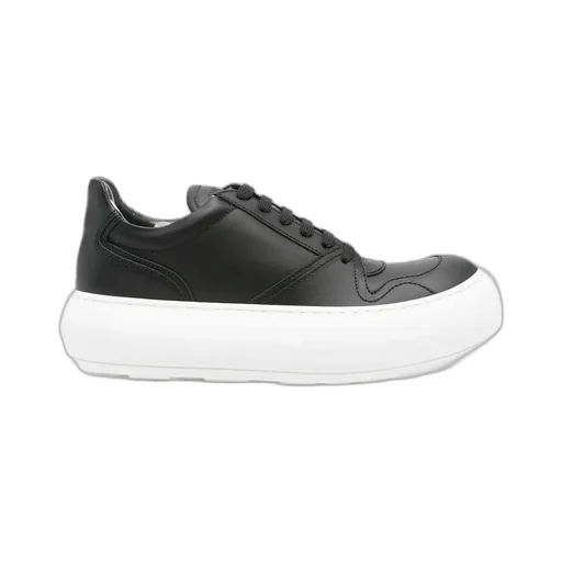 Leather Platform Sneakers