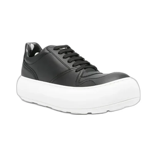 Leather Platform Sneakers