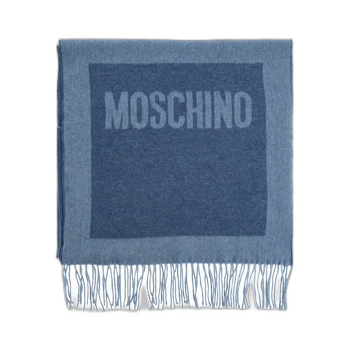 Logo-Detailed Fringed Scarf