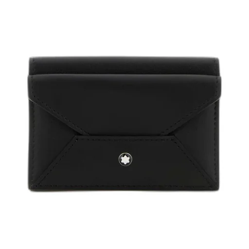 Logo Plaque Foldover Top Wallet