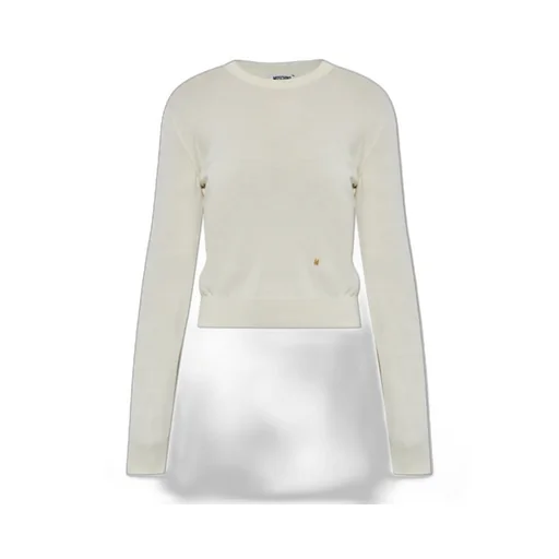 Logo-Detail Wool Sweater