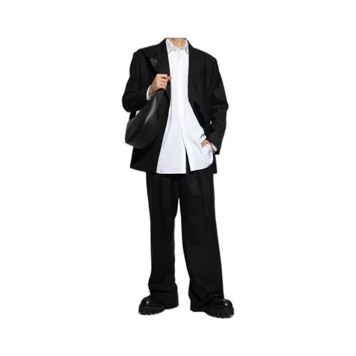 Pleat Detailed Straight-Leg Pants