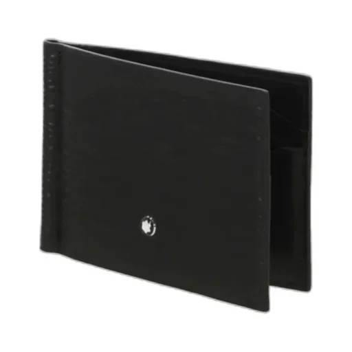Open-Fold Money Clip Wallet