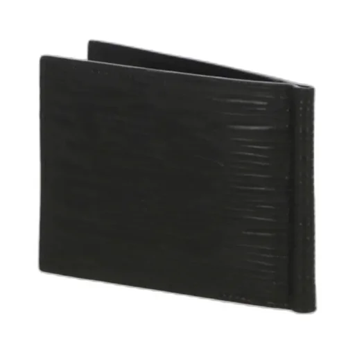 Open-Fold Money Clip Wallet