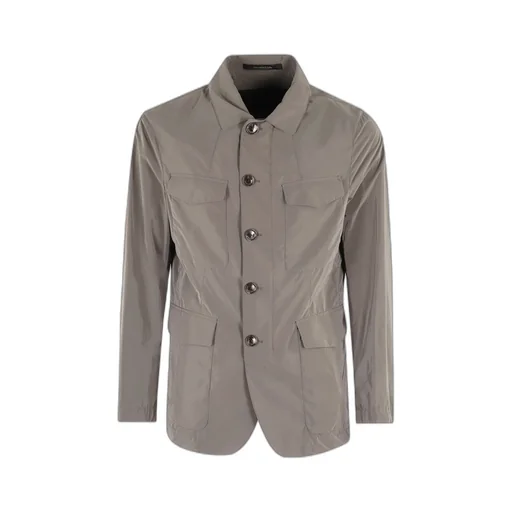 Classic-Collar Shirt Jacket