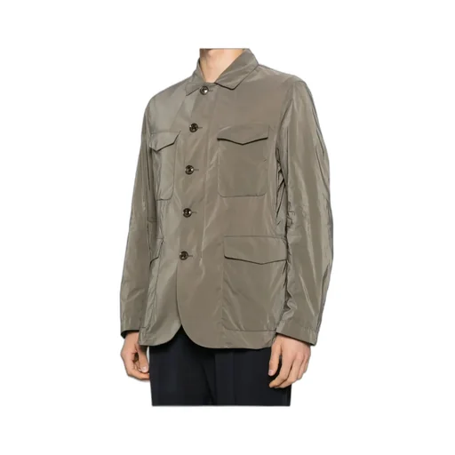 Classic-Collar Shirt Jacket