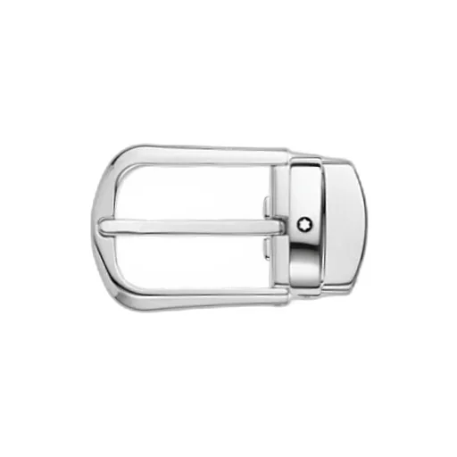Logo Patch Buckled Reversible Belt