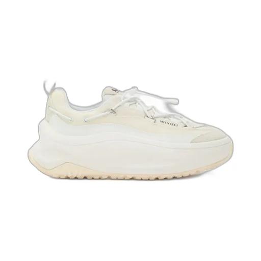 Logo-Embellished Lace-Up Sneakers