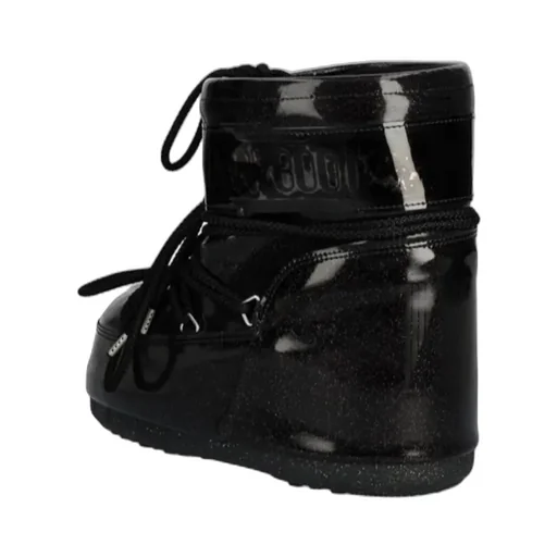 Icon Low Glitter Lace-Up Boots