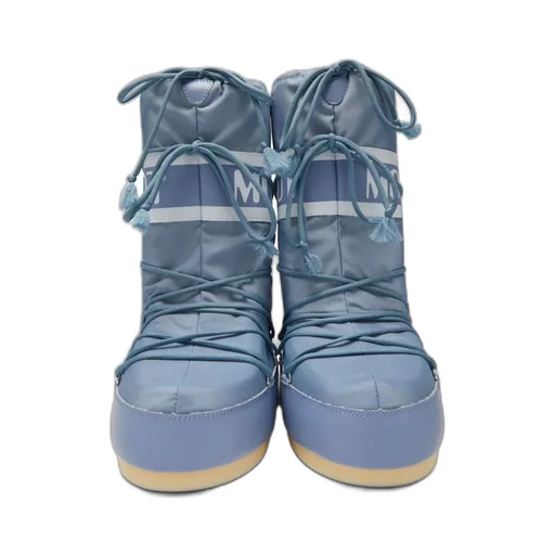Icon Logo Printed Lace-Up Boots