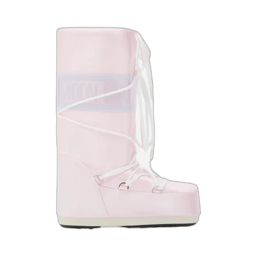 Icon Logo-Print Lace-Up Boots