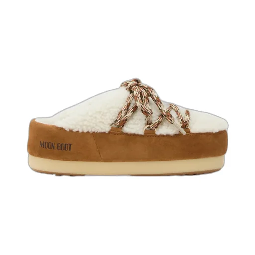 Evx Shearling Slip-On Mules
