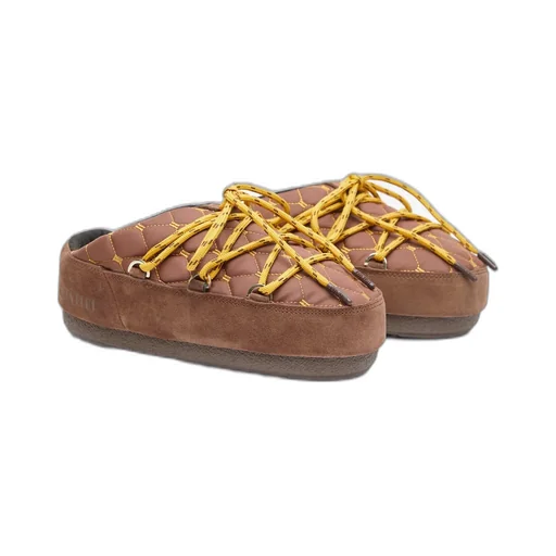 Quilted Slip-On Mules