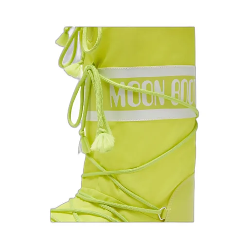 Icon Logo Printed Lace-Up Boots