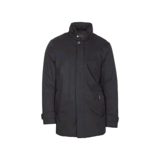 Long-Sleeved Stand-Up Collar Jacket