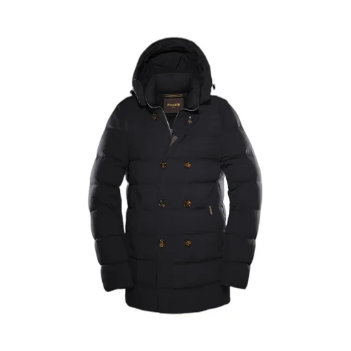 Long-Sleeve Padded Down Jacket
