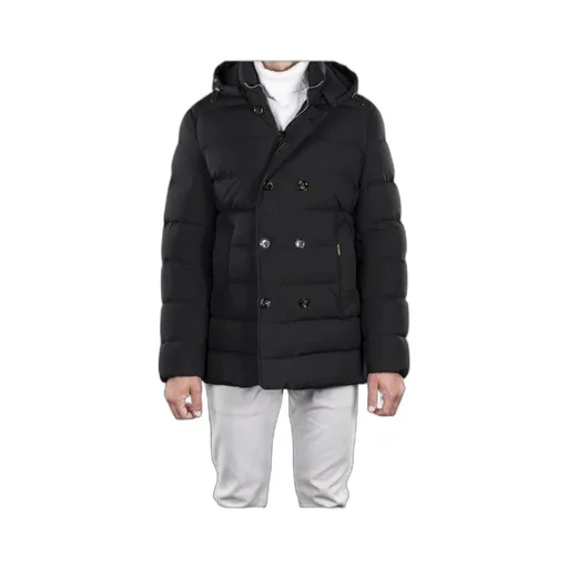 Long-Sleeve Padded Down Jacket