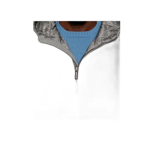 Hooded Zip-Front Jacket