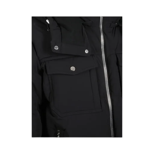 Hooded Zip-Front Jacket