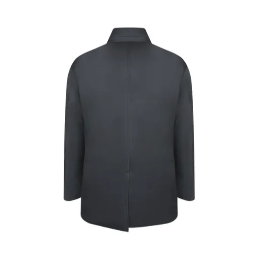 Padded High Collar Coat