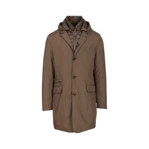 Quilted Hooded Coat