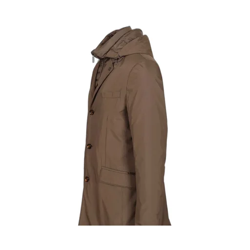 Quilted Hooded Coat