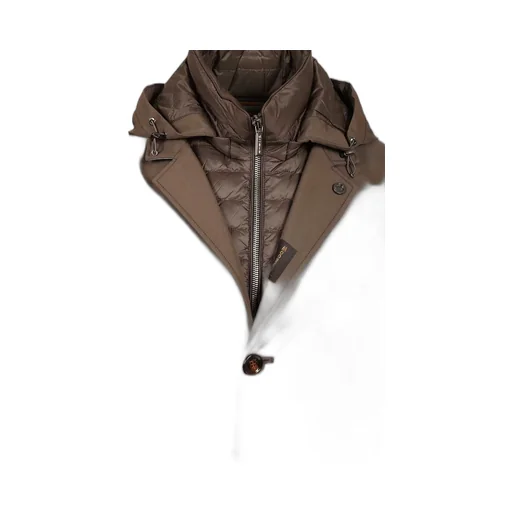 Quilted Hooded Coat