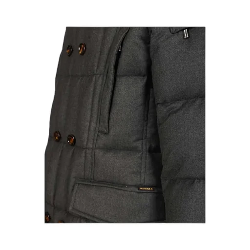 Quilted Double-Breasted Jacket