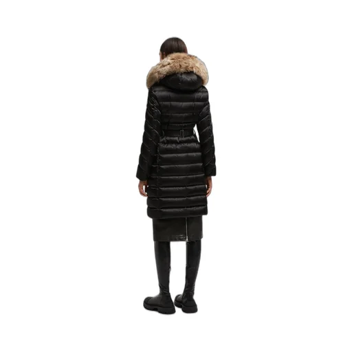 Leersie Hooded Long Down Jacket