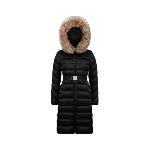 Leersie Hooded Long Down Jacket