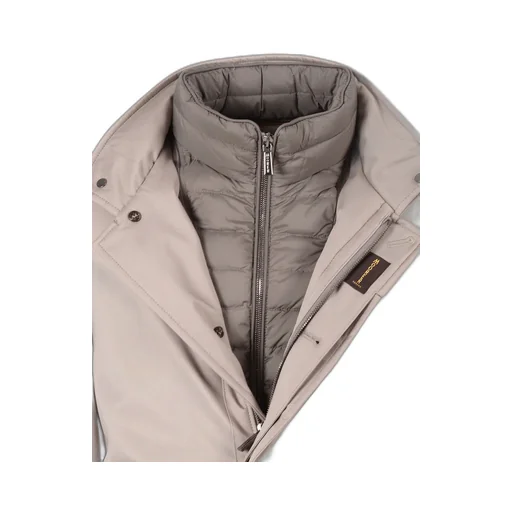 Buttoned Single-Breasted Padded Jacket