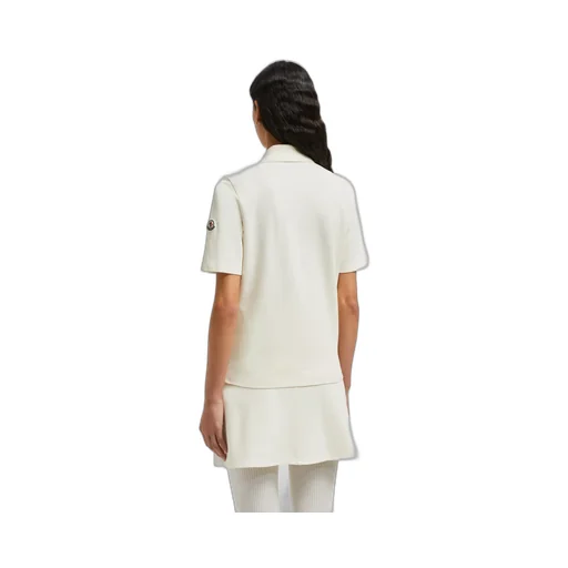 Beaded Logo Polo Shirt