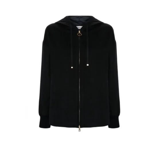 Zip-Up Drawstring Hoodie