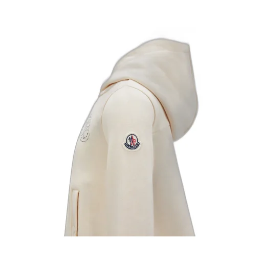 Hooded Embellished Logo Dress