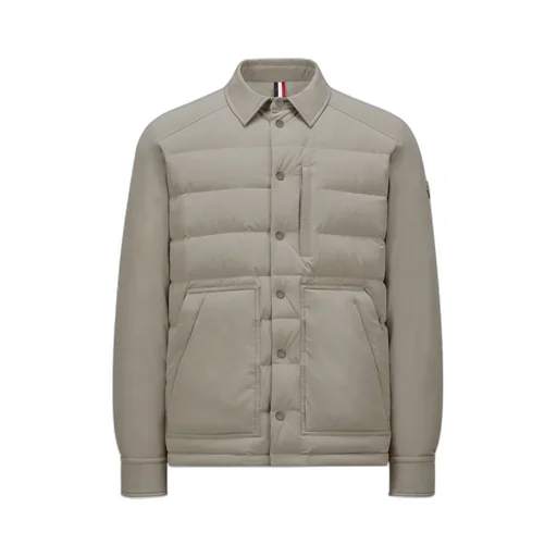 Bassies Button-Up Shirt Jacket