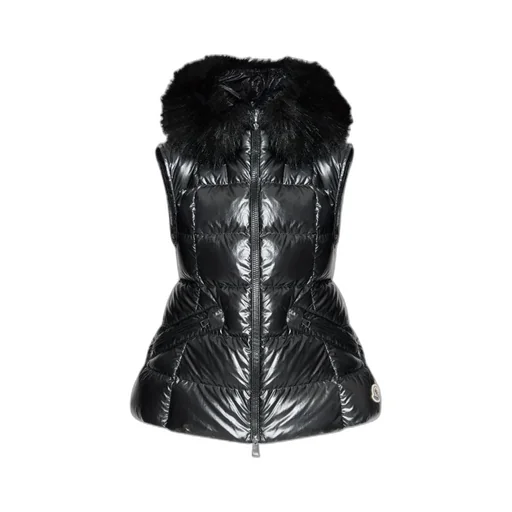 Anse Shearling Collared Puffer Vest
