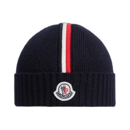 Logo Patch Knitted Beanie