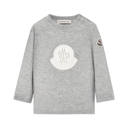 Logo Patch Long-Sleeved Tracksuit Set