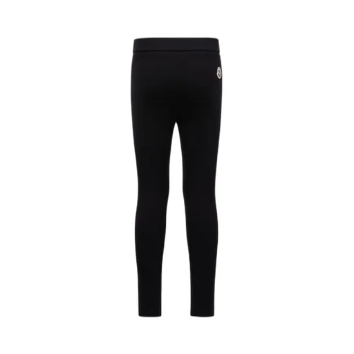 Logo-Patch Jersey Leggings