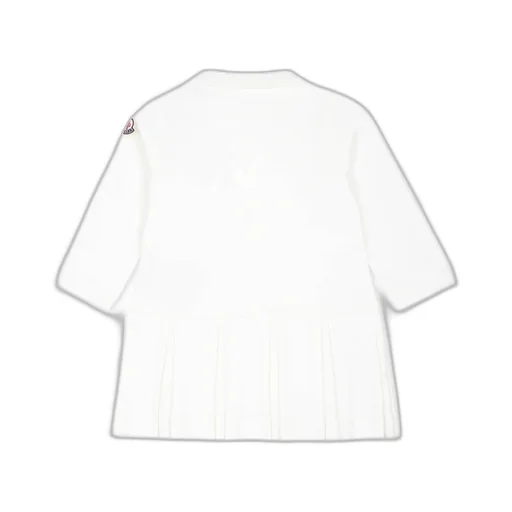 Logo Patch Long-Sleeved Polo Dress